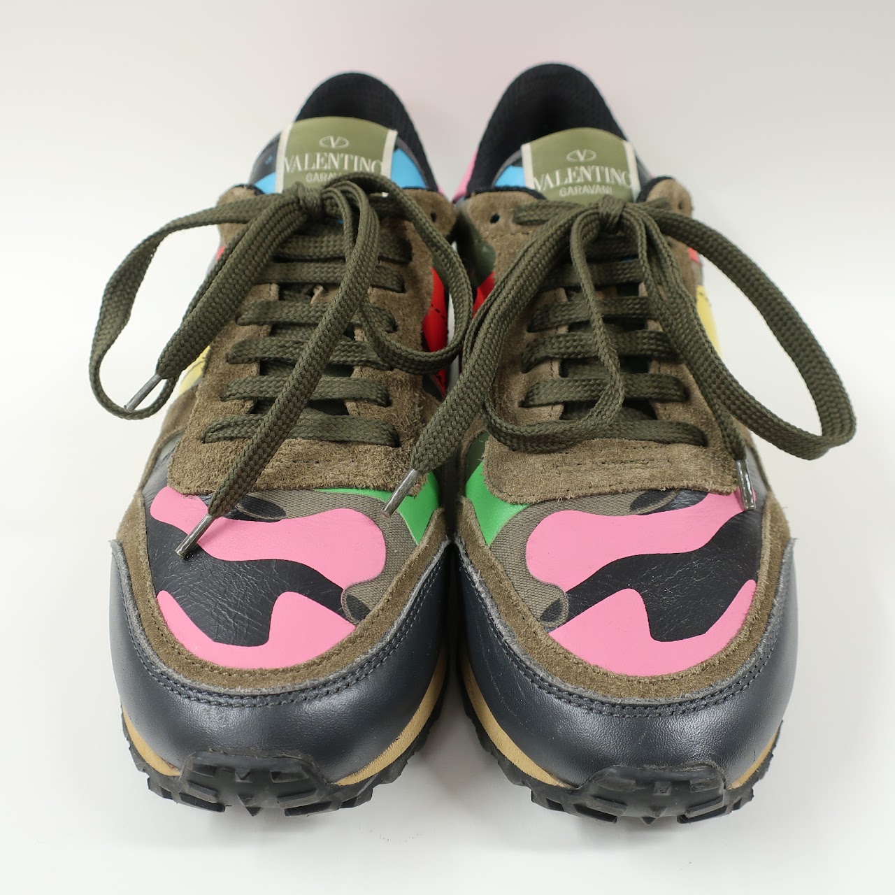 Valentino Rockrunner Camouflage Sneakers