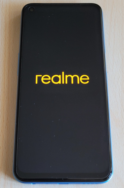 เปิดเครื่อง realme 8 5G