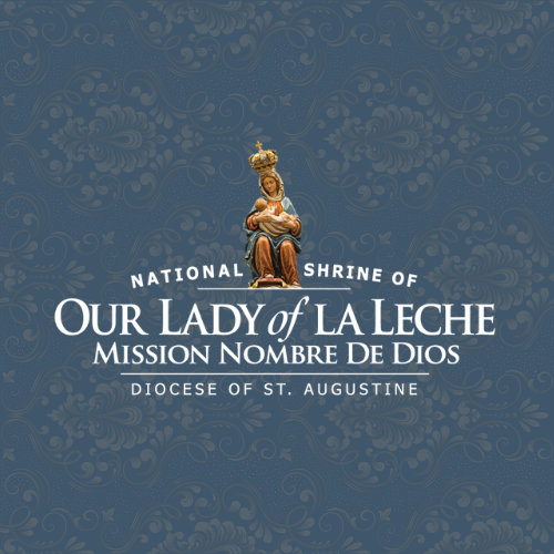 National Shrine of Our Lady of La Leche logo