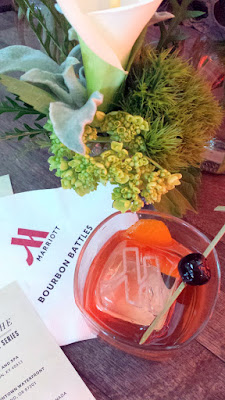 Portland Marriott Downtown Waterfront hotel hosted the Marriott Bourbon Battles event on May 12, 2016: this is the Old Fashioned