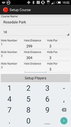 Disc Golf IQ Example