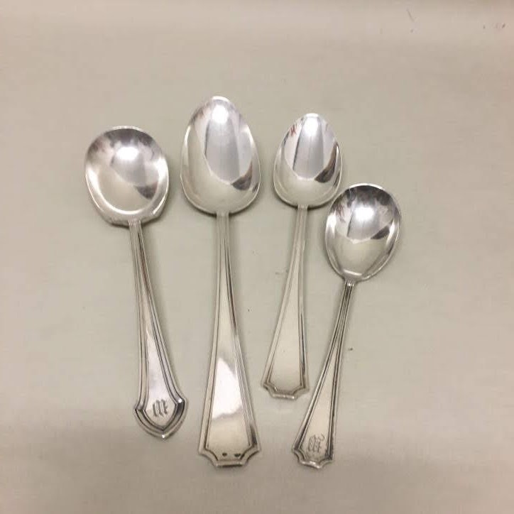 Sterling Silver Spoon Lot of 4