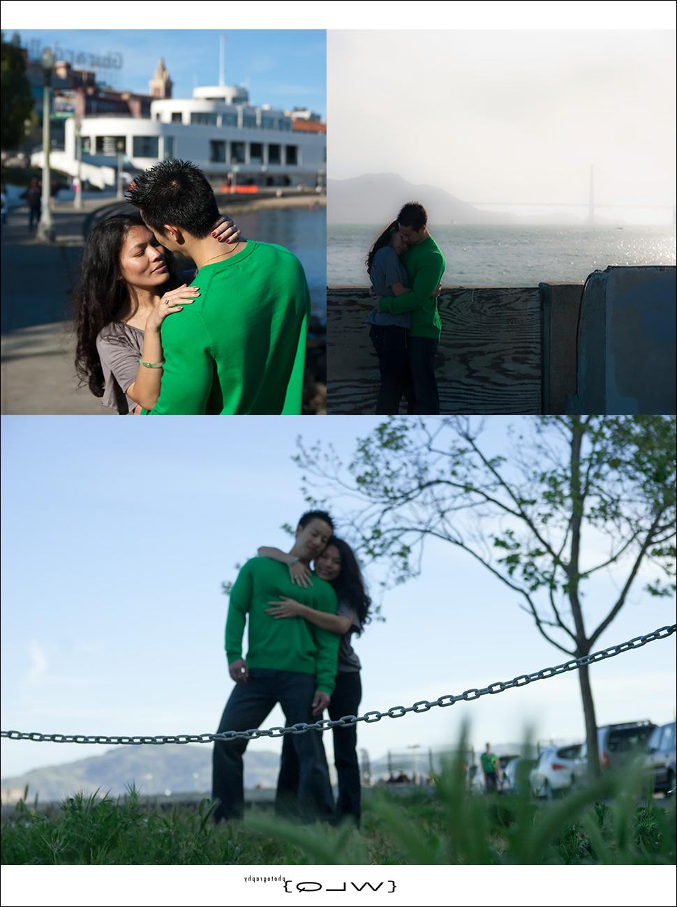 Ghirardelli Square Engagement