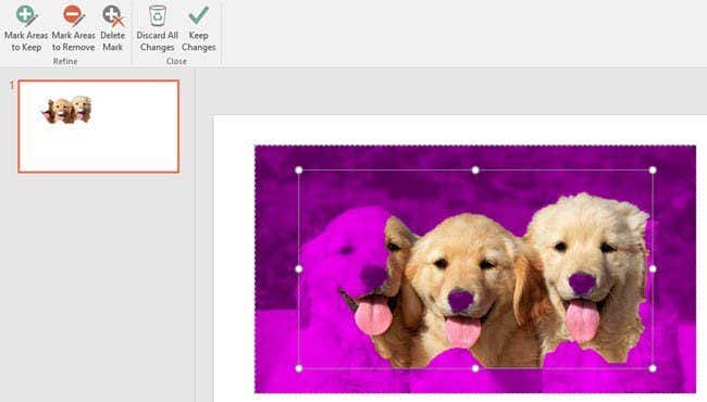 powerpoint achtergrond verwijderen