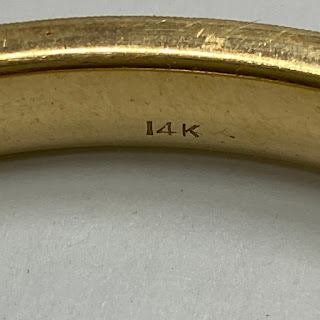 14K Gold Bangle