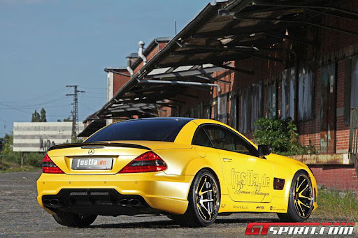 Mercedes-Benz SL 55 AMG Liquid Gold by Fostla 