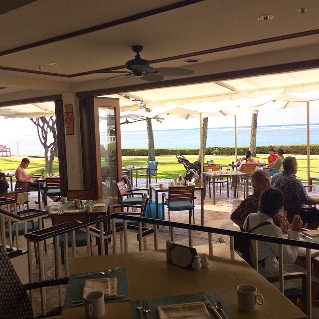 Hawaii Mom Blog Breakfast Buffet At The Plumeria Beach House The Restaurant Gives A Beautiful Ocean View