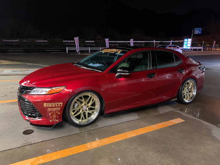 カムリの車高調整・最近職質多めです。・ローズゴースト・ホイール交換・洗車に関するカスタム事例の投稿画像2枚目