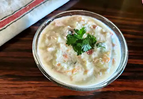 Vegetable Raita