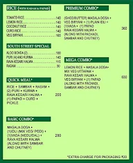 South Street menu 2