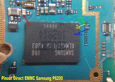 ISP PinOut Samsung GT-P6200