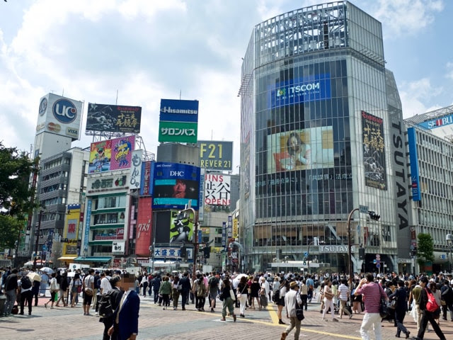 渋谷スクランブル交差点