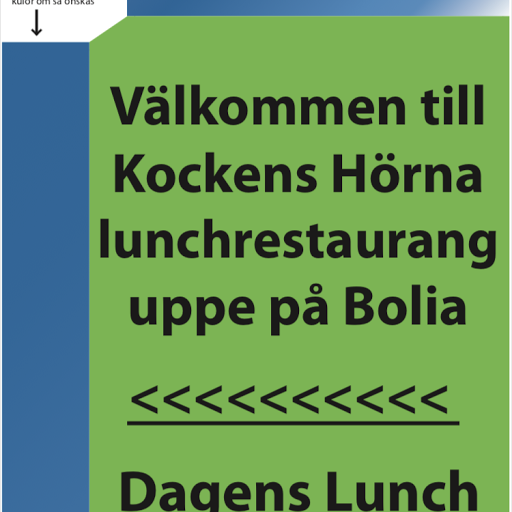 Lunchrestaurang Kockans Hörna Trelleborg AB logo