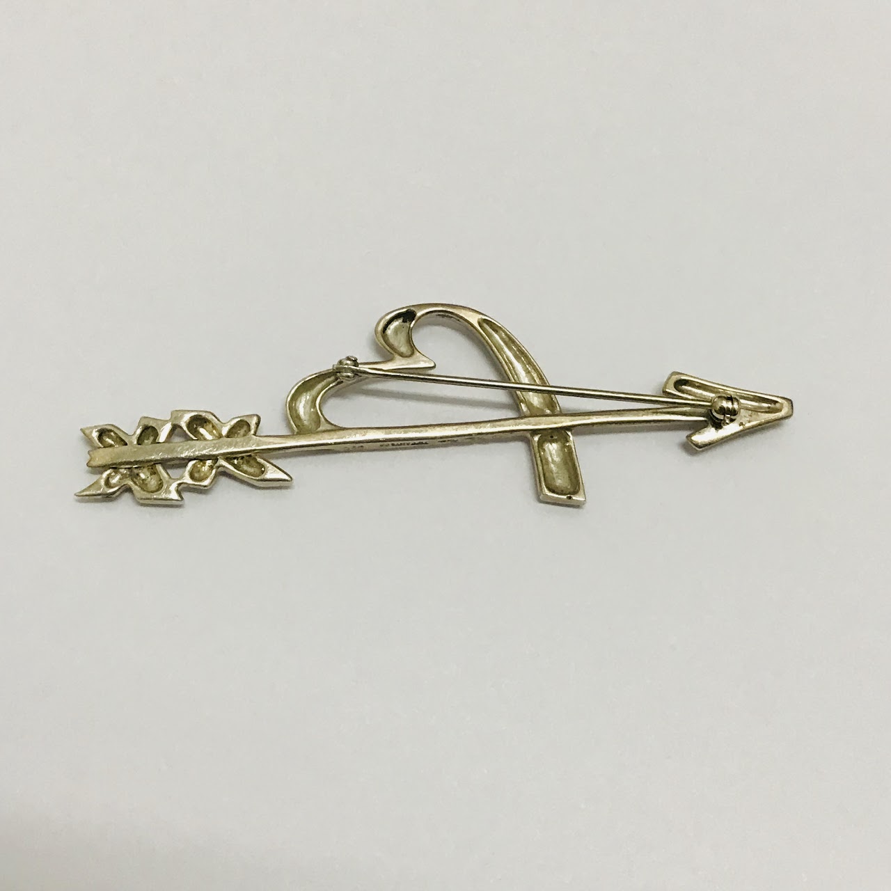 Tiffany & Co. Sterling Heart Pin