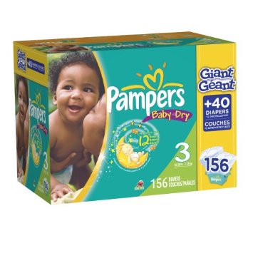  Pampers Baby Dry Diapers (Packaging May Vary)