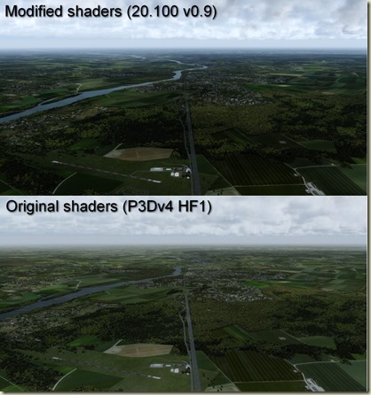 Cosne - Default vs PTA 20.100 v0.9 Comparison pictures