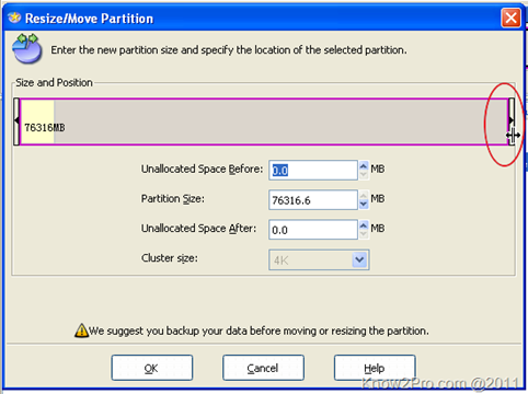 การแบ่ง Partition บน Windows ด้วยโปรแกรม EASEUS Partition Home Edition