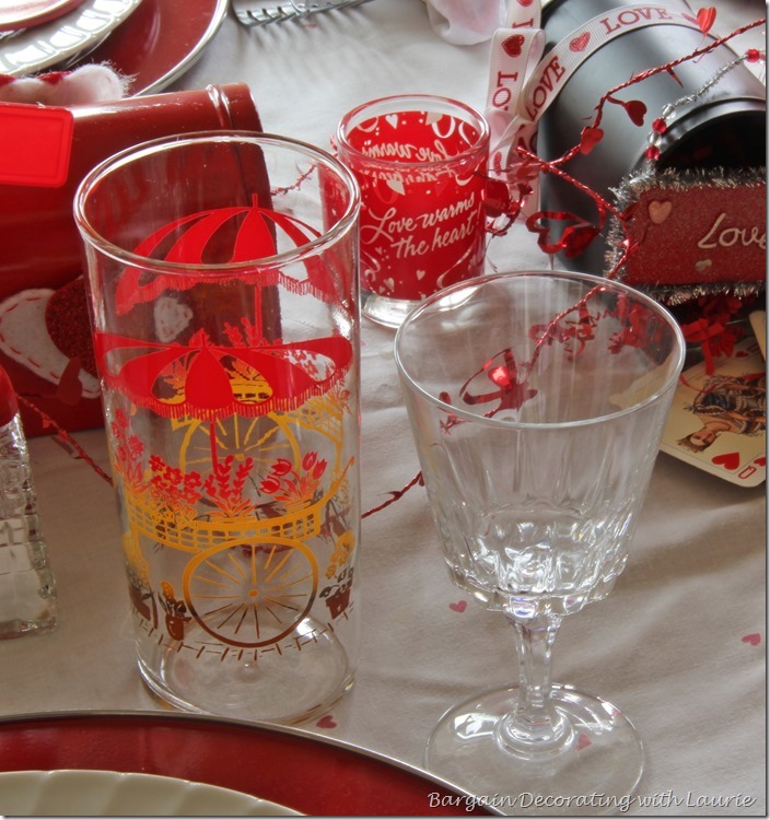 Valentine Tablescape-Bargain Decorating with Laurie