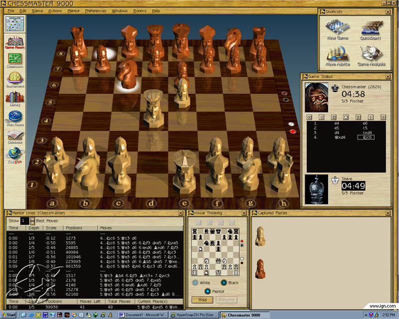 Hình ảnh trong game Chessmaster 9000 (screenshot)