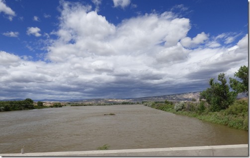 Green River along US 40, Jensen Utah