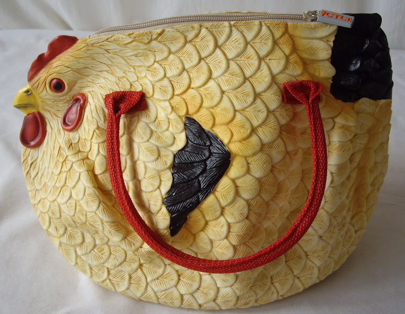 New York NY CTLT Rubber Chicken Purse Handbag eBay