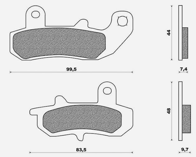 AP Racing Bremskltze hinten