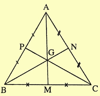 Trọng tâm tam giác đều