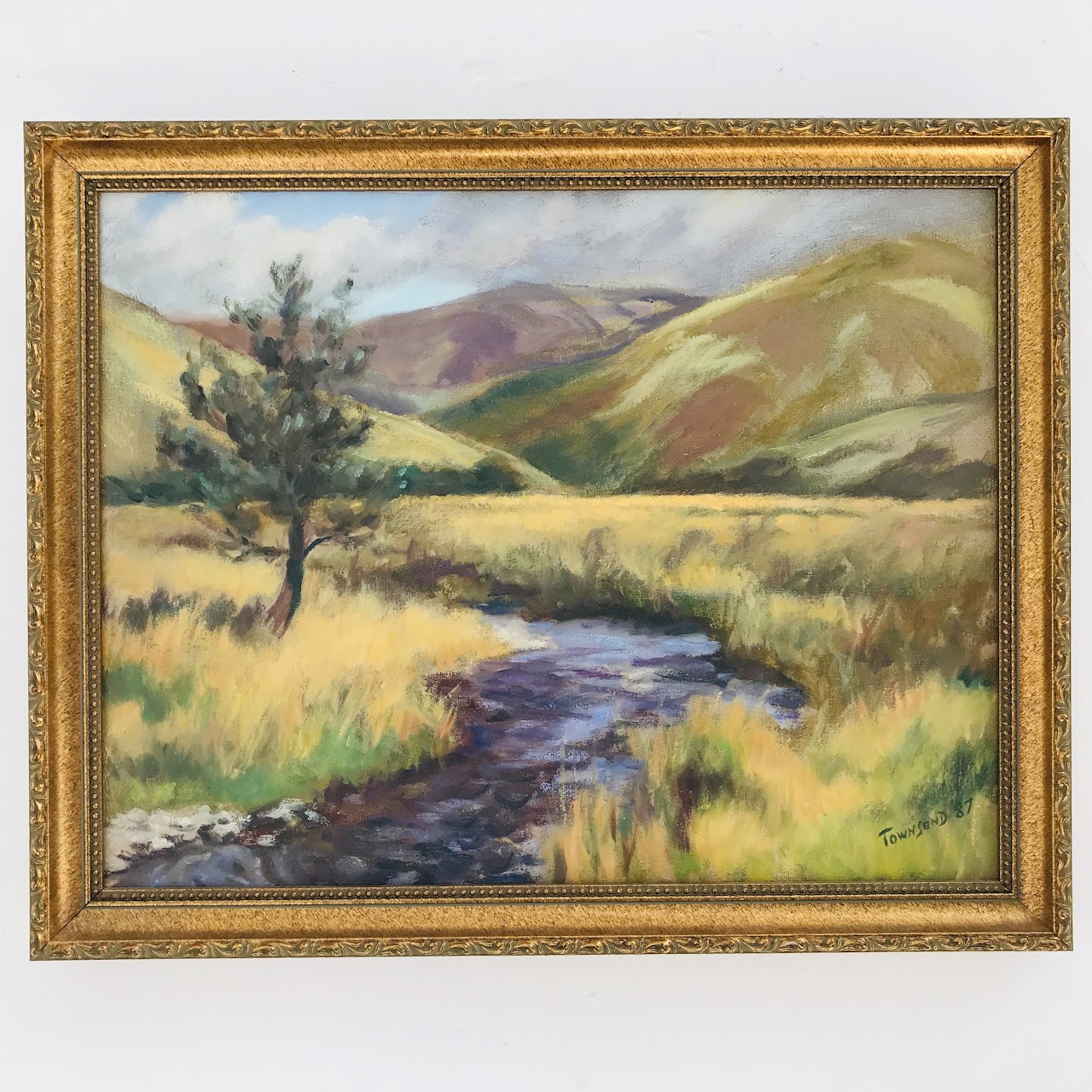 Townsend Signed Landscape Painting