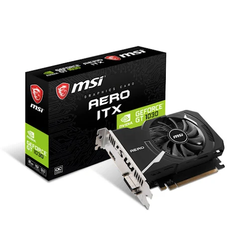 Card màn hình/ VGA MSI GeForce GT 1030 AERO ITX 2GD4 OC (912-V809-2824)