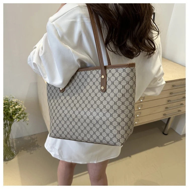Title 21, Bolsa Tote de Grande Capacidade com Nova Estamp...