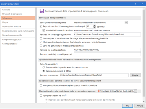 opzioni-powerpoint-salvataggio