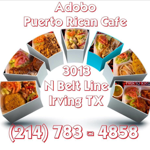 Adobo Puerto Rican Cafe logo