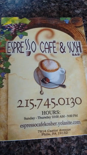 Restaurant «Espresso Cafe & Sushi Bar», reviews and photos, 7814 Castor Ave, Philadelphia, PA 19152, USA