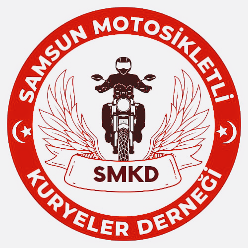 Samsun Motosikletli Kuryeler Derneği Başkanlığı logo