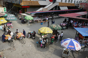 street market in Xining, China