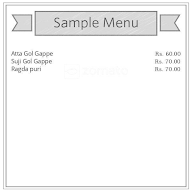 G Group Pani Puri Masala menu 1