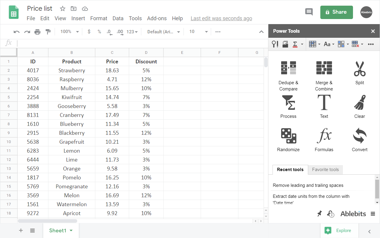 Split Names - Google Workspace Marketplace