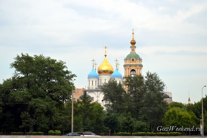 прогулка по Москве реке