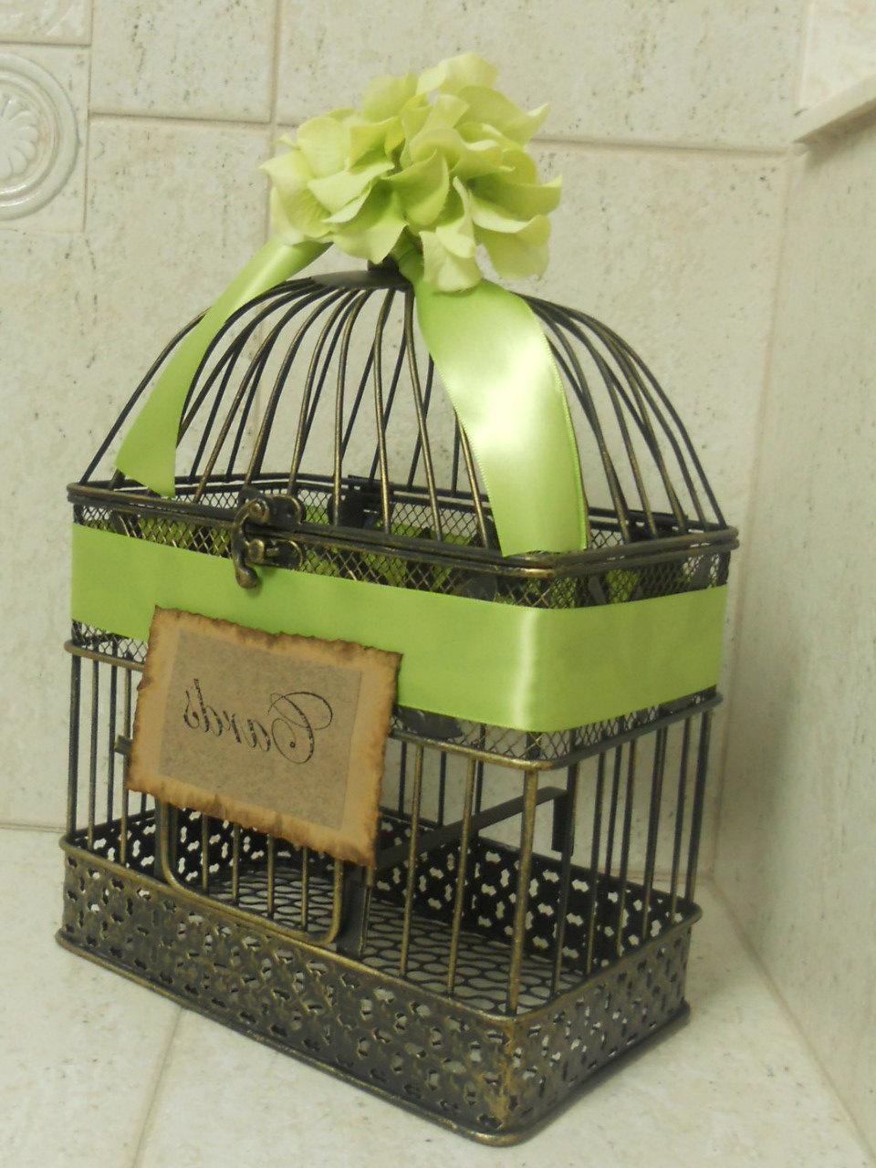 vintage birdcage cards wedding