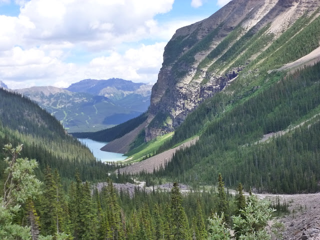 LAS ROCOSAS DE CANADA. YELLOWSTONE Y GRAND TETON. - Blogs de Canada - Lake Louise. Ruta combinada de Lake Agnes y Plain of Six Glaciers. 2 de Julio (25)