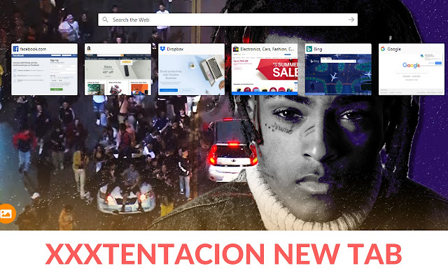 Xxxtentacion NewTab Themes - Customize Your Chrome Start Page