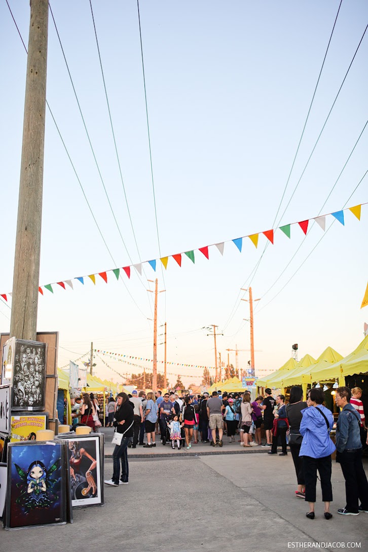 Richmond Night Market Vancouver Canada.