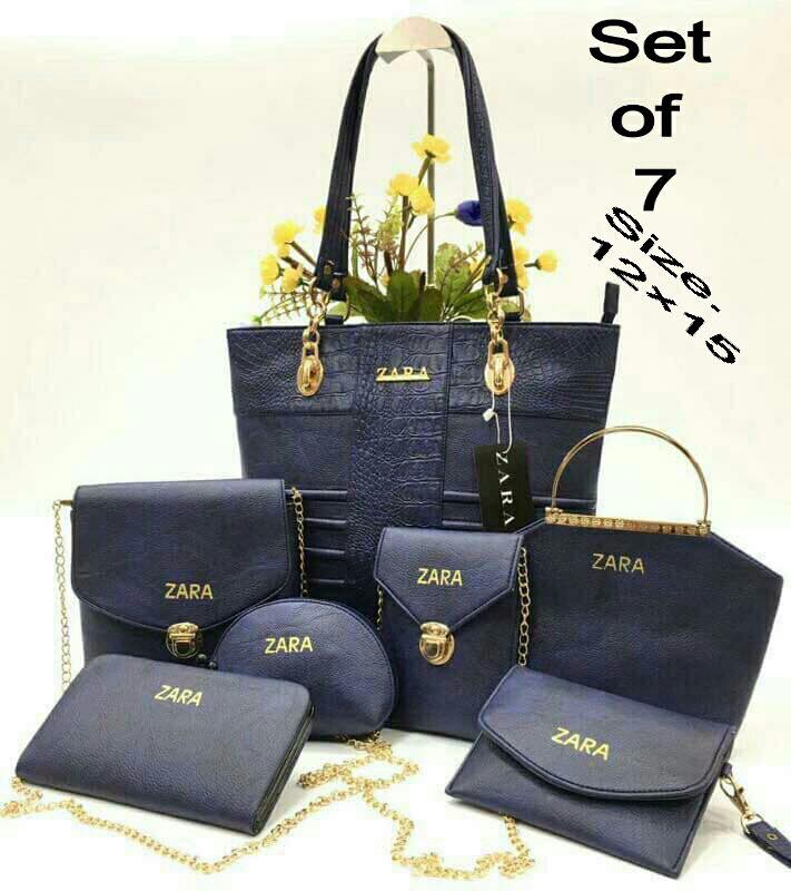 Branded Products: Zara Bags, 7 set Combo, 8 colours
