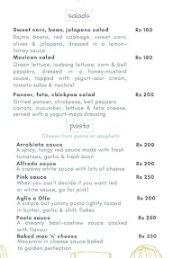 Cafe Tara menu 2