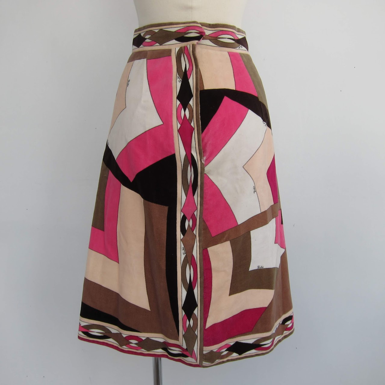 Emilio Pucci Velvet Pencil Skirt