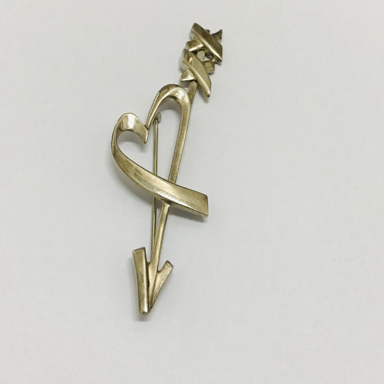 Tiffany & Co. Sterling Heart Pin