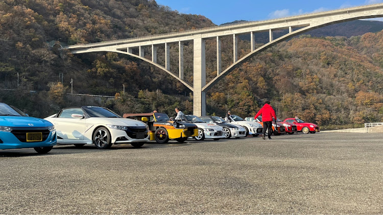 ビートのKIVオープンカークラブ・KIVオープンカークラブツーリング・ビート PP1・阿波池田・池田湖水際公園に関するカスタム事例の投稿画像14枚目
