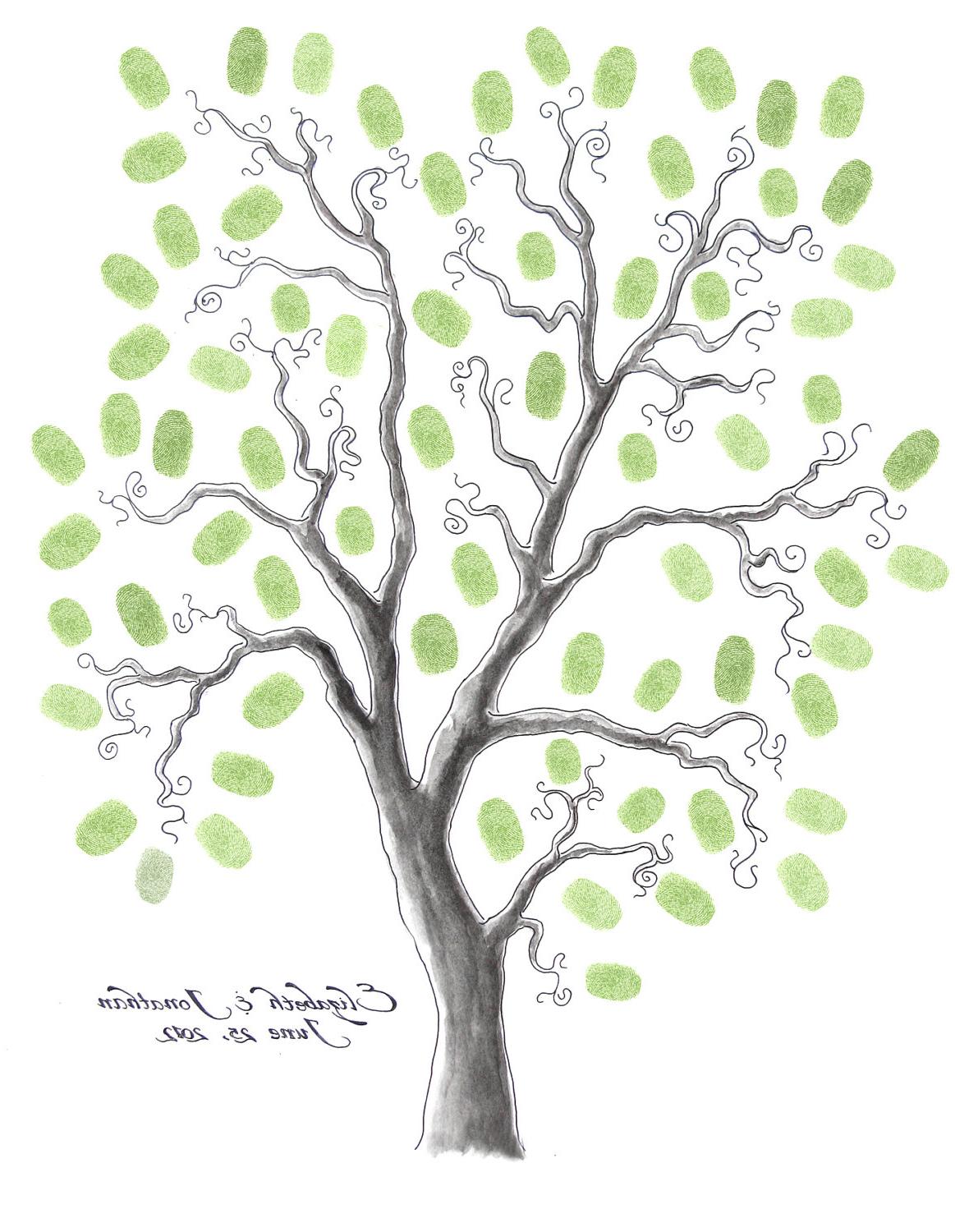 16 x 20 WEDDING TREE GUEST