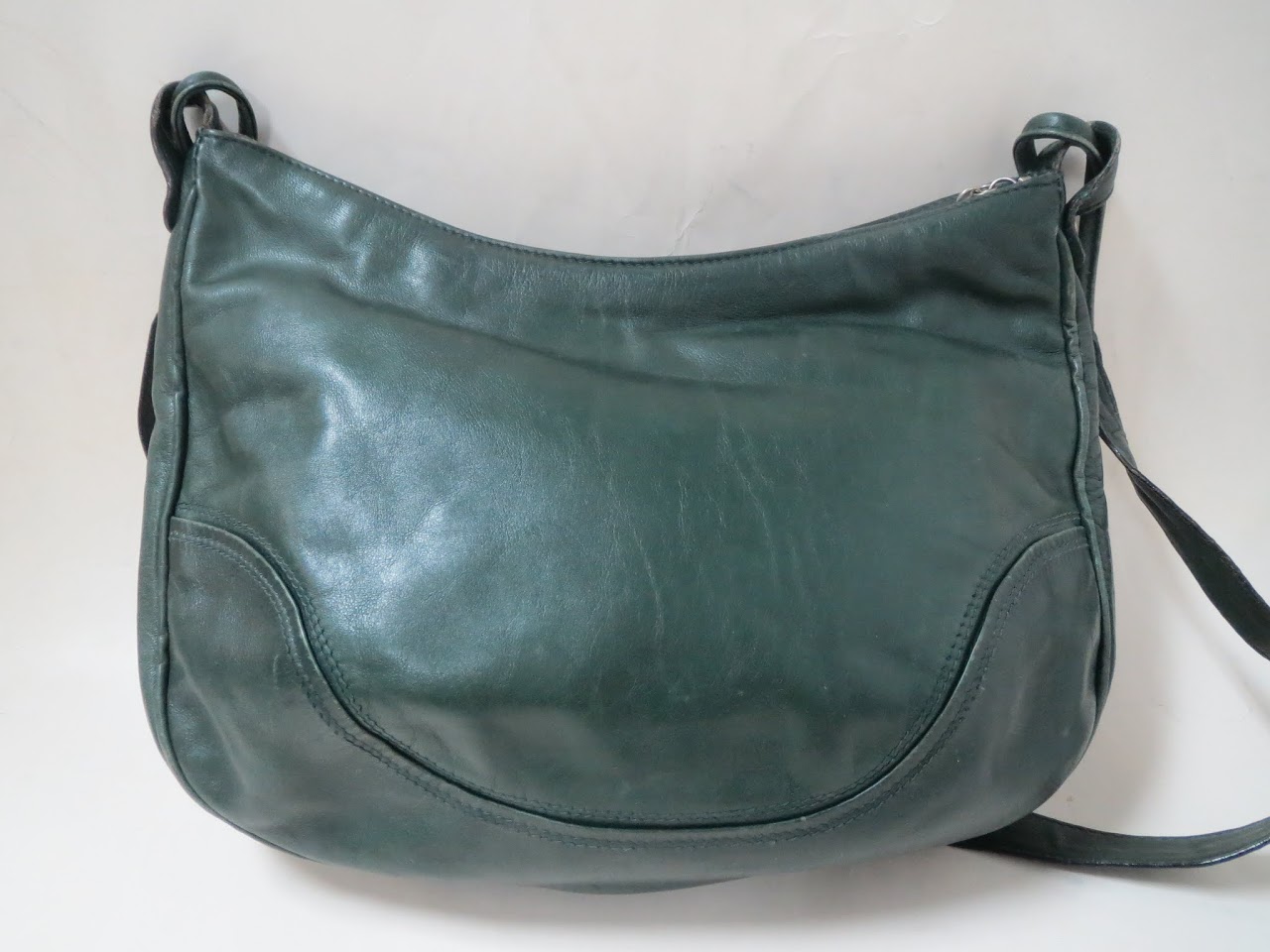 Salvatore Ferragamo Forest Green Shoulder Bag