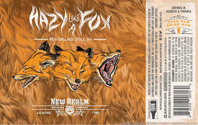 New Realm Hazy Like A Fox Coming To Cans